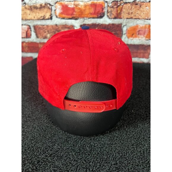 Vintage Philadelphia Phillies Red Snapback Hat - MLB Genuine Merchandise F3 - Picture 2 of 4